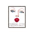 Picture of Kiss Me _GroupedProduct_Rectangle_Portrait_Canvas_Framed_