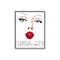 Picture of Kiss Me _GroupedProduct_Rectangle_Portrait_Canvas_Framed_