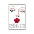 Picture of Kiss Me _GroupedProduct_Rectangle_Portrait_Canvas_Framed_