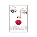 Picture of Kiss Me _GroupedProduct_Rectangle_Portrait_Canvas_Framed_
