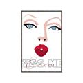 Picture of Kiss Me _GroupedProduct_Rectangle_Portrait_Canvas_Framed_