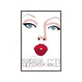 Picture of Kiss Me _GroupedProduct_Rectangle_Portrait_Canvas_Framed_