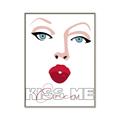 Picture of Kiss Me _GroupedProduct_Rectangle_Portrait_Canvas_Framed_