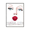 Picture of Kiss Me _GroupedProduct_Rectangle_Portrait_Canvas_Framed_