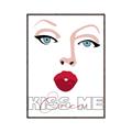 Picture of Kiss Me _GroupedProduct_Rectangle_Portrait_Canvas_Framed_