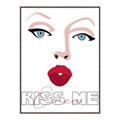 Picture of Kiss Me _GroupedProduct_Rectangle_Portrait_Canvas_Framed_