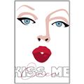 Picture of Kiss Me _GroupedProduct_Rectangle_Portrait_Canvas_Framed_
