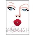 Picture of Kiss Me _GroupedProduct_Rectangle_Portrait_Canvas_Framed_