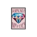 Picture of Diamond Eyes _GroupedProduct_Rectangle_Portrait_Canvas_Framed_