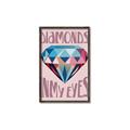 Picture of Diamond Eyes _GroupedProduct_Rectangle_Portrait_Canvas_Framed_