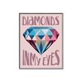 Picture of Diamond Eyes _GroupedProduct_Rectangle_Portrait_Canvas_Framed_