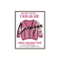 Picture of Vasilisa's Pink Cardigan _GroupedProduct_Rectangle_Portrait_Canvas_Framed_