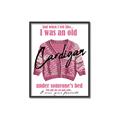 Picture of Vasilisa's Pink Cardigan _GroupedProduct_Rectangle_Portrait_Canvas_Framed_