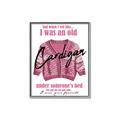 Picture of Vasilisa's Pink Cardigan _GroupedProduct_Rectangle_Portrait_Canvas_Framed_
