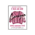 Picture of Vasilisa's Pink Cardigan _GroupedProduct_Rectangle_Portrait_Canvas_Framed_