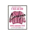Picture of Vasilisa's Pink Cardigan _GroupedProduct_Rectangle_Portrait_Canvas_Framed_
