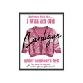 Picture of Vasilisa's Pink Cardigan _GroupedProduct_Rectangle_Portrait_Canvas_Framed_