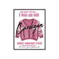 Picture of Vasilisa's Pink Cardigan _GroupedProduct_Rectangle_Portrait_Canvas_Framed_