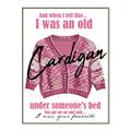 Picture of Vasilisa's Pink Cardigan _GroupedProduct_Rectangle_Portrait_Canvas_Framed_