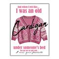 Picture of Vasilisa's Pink Cardigan _GroupedProduct_Rectangle_Portrait_Canvas_Framed_