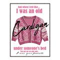 Picture of Vasilisa's Pink Cardigan _GroupedProduct_Rectangle_Portrait_Canvas_Framed_