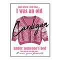 Picture of Vasilisa's Pink Cardigan _GroupedProduct_Rectangle_Portrait_Canvas_Framed_