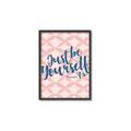 Picture of Be Yourself _GroupedProduct_Rectangle_Portrait_Canvas_Framed_