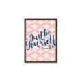 Picture of Be Yourself _GroupedProduct_Rectangle_Portrait_Canvas_Framed_