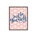 Picture of Be Yourself _GroupedProduct_Rectangle_Portrait_Canvas_Framed_