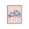 Picture of Be Yourself _GroupedProduct_Rectangle_Portrait_Canvas_Framed_