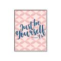 Picture of Be Yourself _GroupedProduct_Rectangle_Portrait_Canvas_Framed_