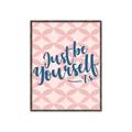 Picture of Be Yourself _GroupedProduct_Rectangle_Portrait_Canvas_Framed_