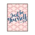 Picture of Be Yourself _GroupedProduct_Rectangle_Portrait_Canvas_Framed_