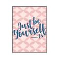 Picture of Be Yourself _GroupedProduct_Rectangle_Portrait_Canvas_Framed_