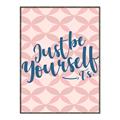 Picture of Be Yourself _GroupedProduct_Rectangle_Portrait_Canvas_Framed_