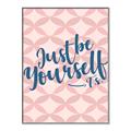 Picture of Be Yourself _GroupedProduct_Rectangle_Portrait_Canvas_Framed_
