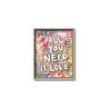 Picture of Love Graffiti I _GroupedProduct_Rectangle_Portrait_Canvas_Framed_