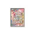 Picture of Love Graffiti I _GroupedProduct_Rectangle_Portrait_Canvas_Framed_