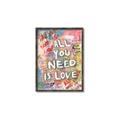 Picture of Love Graffiti I _GroupedProduct_Rectangle_Portrait_Canvas_Framed_