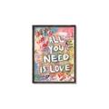 Picture of Love Graffiti I _GroupedProduct_Rectangle_Portrait_Canvas_Framed_