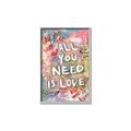 Picture of Love Graffiti I _GroupedProduct_Rectangle_Portrait_Canvas_Framed_