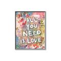 Picture of Love Graffiti I _GroupedProduct_Rectangle_Portrait_Canvas_Framed_