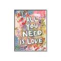 Picture of Love Graffiti I _GroupedProduct_Rectangle_Portrait_Canvas_Framed_