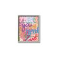 Picture of Love Graffiti II _GroupedProduct_Rectangle_Portrait_Canvas_Framed_