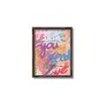 Picture of Love Graffiti II _GroupedProduct_Rectangle_Portrait_Canvas_Framed_