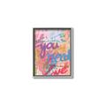 Picture of Love Graffiti II _GroupedProduct_Rectangle_Portrait_Canvas_Framed_