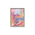 Picture of Love Graffiti II _GroupedProduct_Rectangle_Portrait_Canvas_Framed_