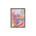 Picture of Love Graffiti II _GroupedProduct_Rectangle_Portrait_Canvas_Framed_