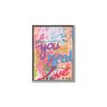 Picture of Love Graffiti II _GroupedProduct_Rectangle_Portrait_Canvas_Framed_