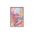 Picture of Love Graffiti II _GroupedProduct_Rectangle_Portrait_Canvas_Framed_